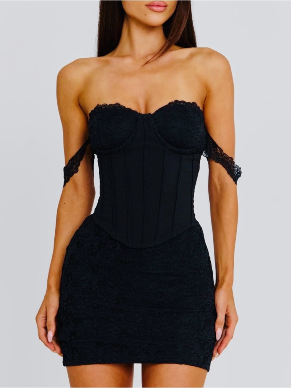 Outcast Size XS Off-shoulder Zana Mini Dress